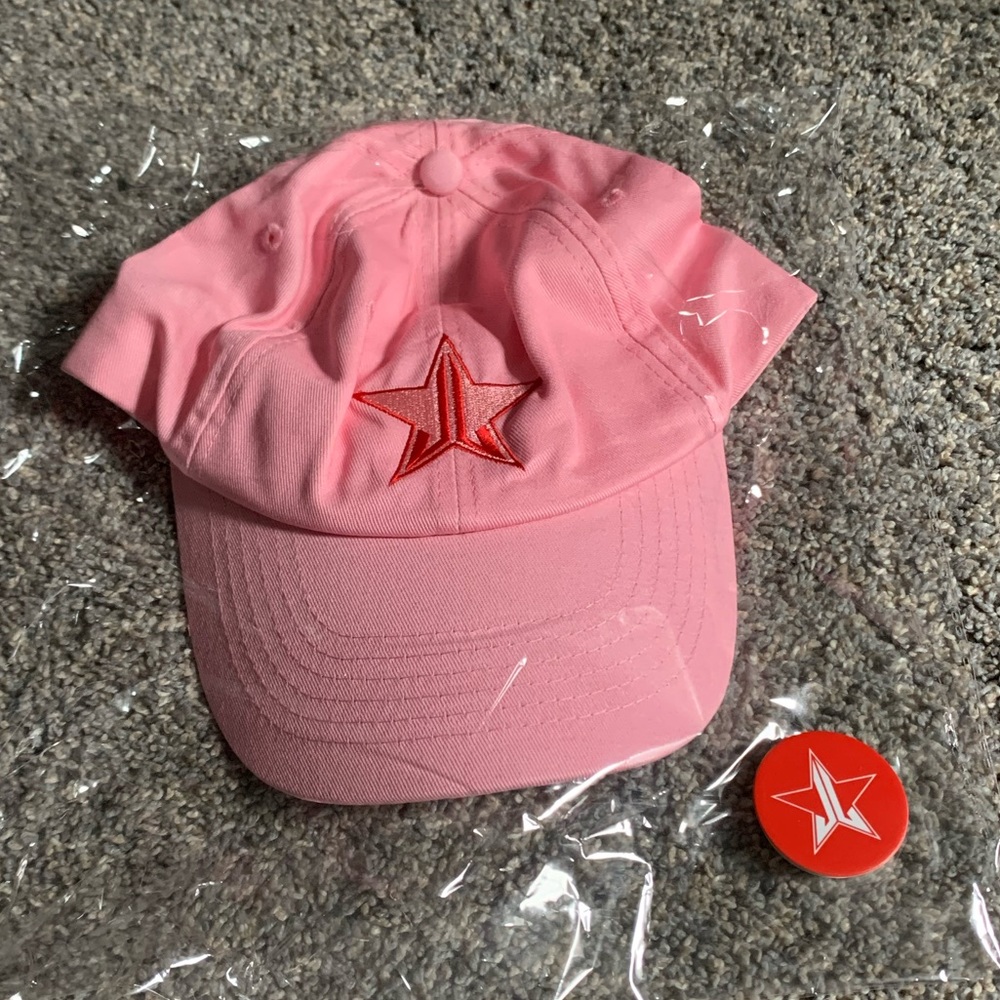 NWOT JEFFREE STAR pink baseball cap